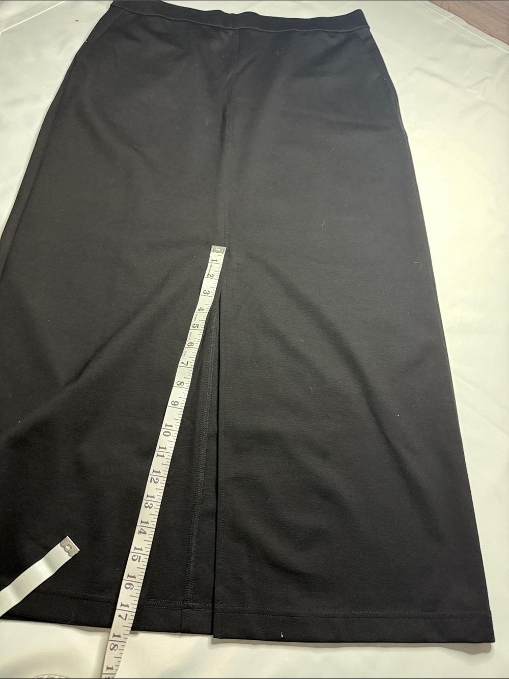 EILEEN FISHER WASHABLE FLEX PONTE SKIRT! - Picture 8 of 13
